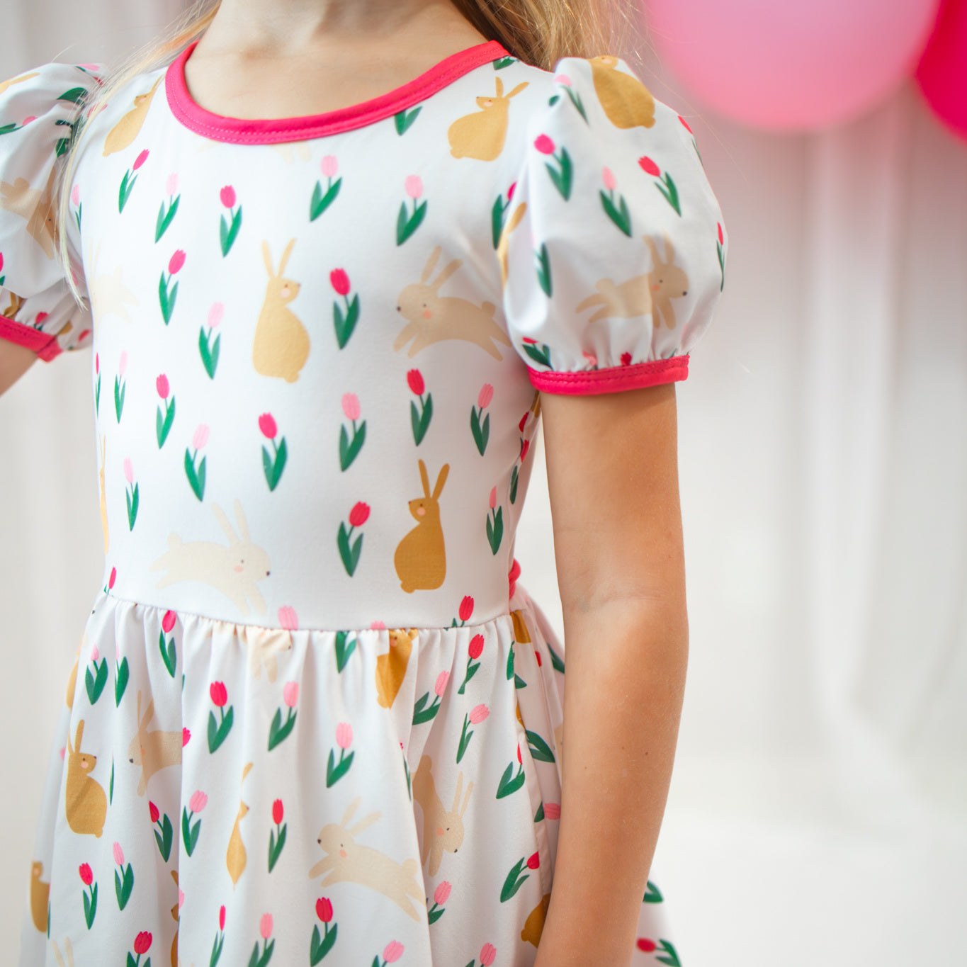 Rabbits & Tulips Dress