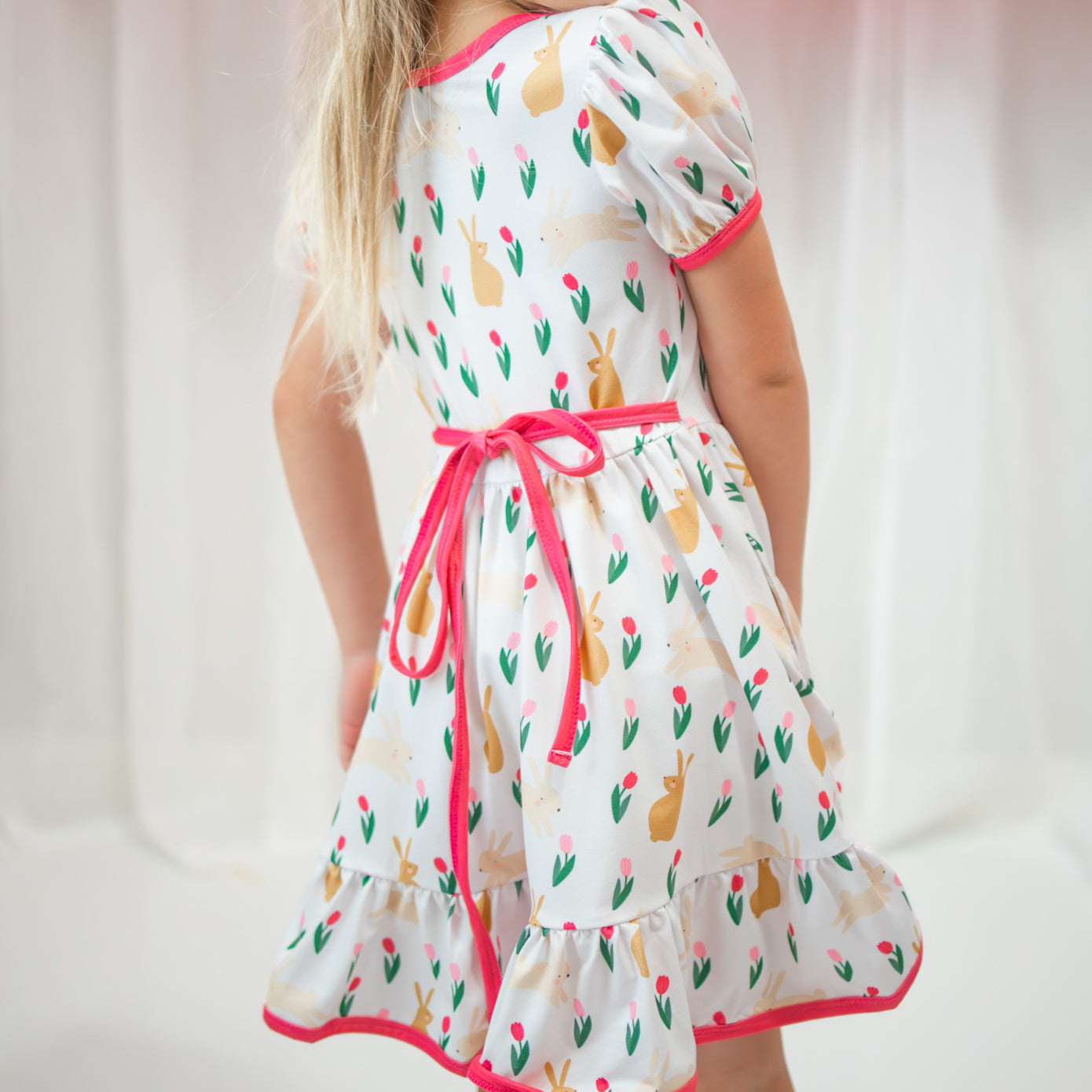 Rabbits & Tulips Dress