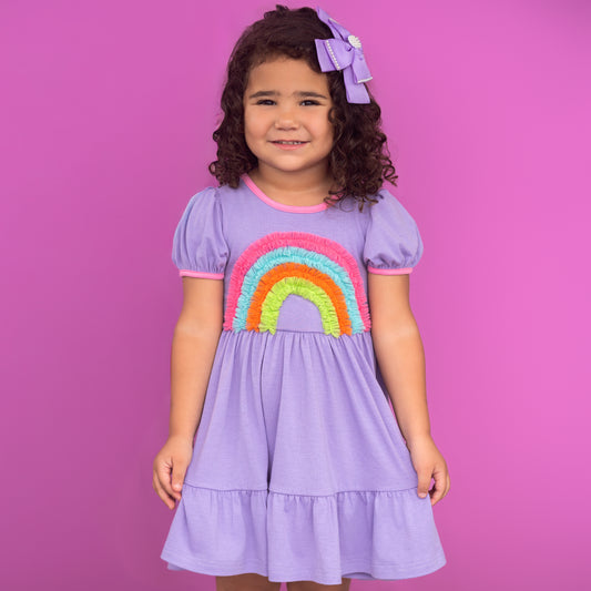 Rainbow Dress - Happy Girl