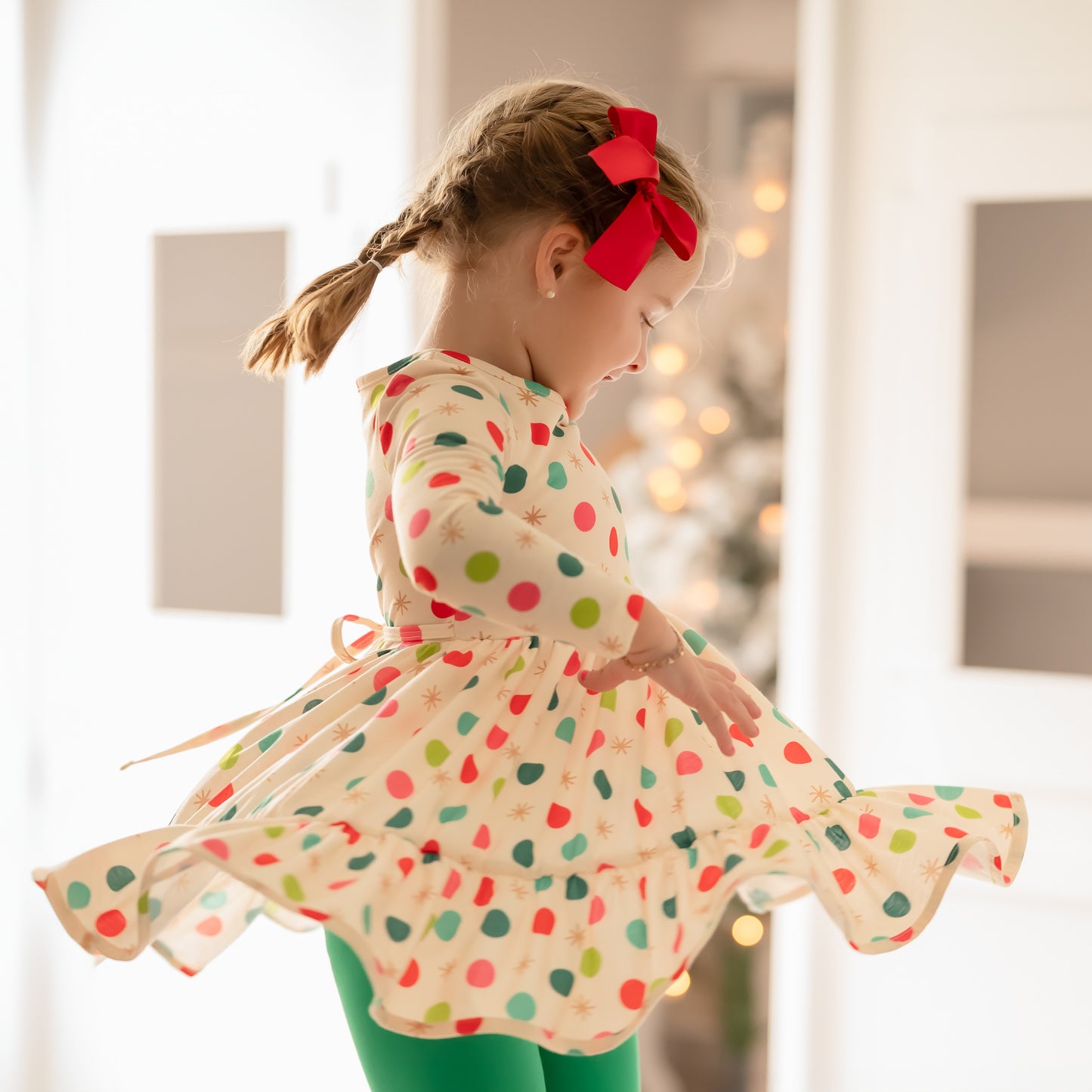 Festive Dots Dress