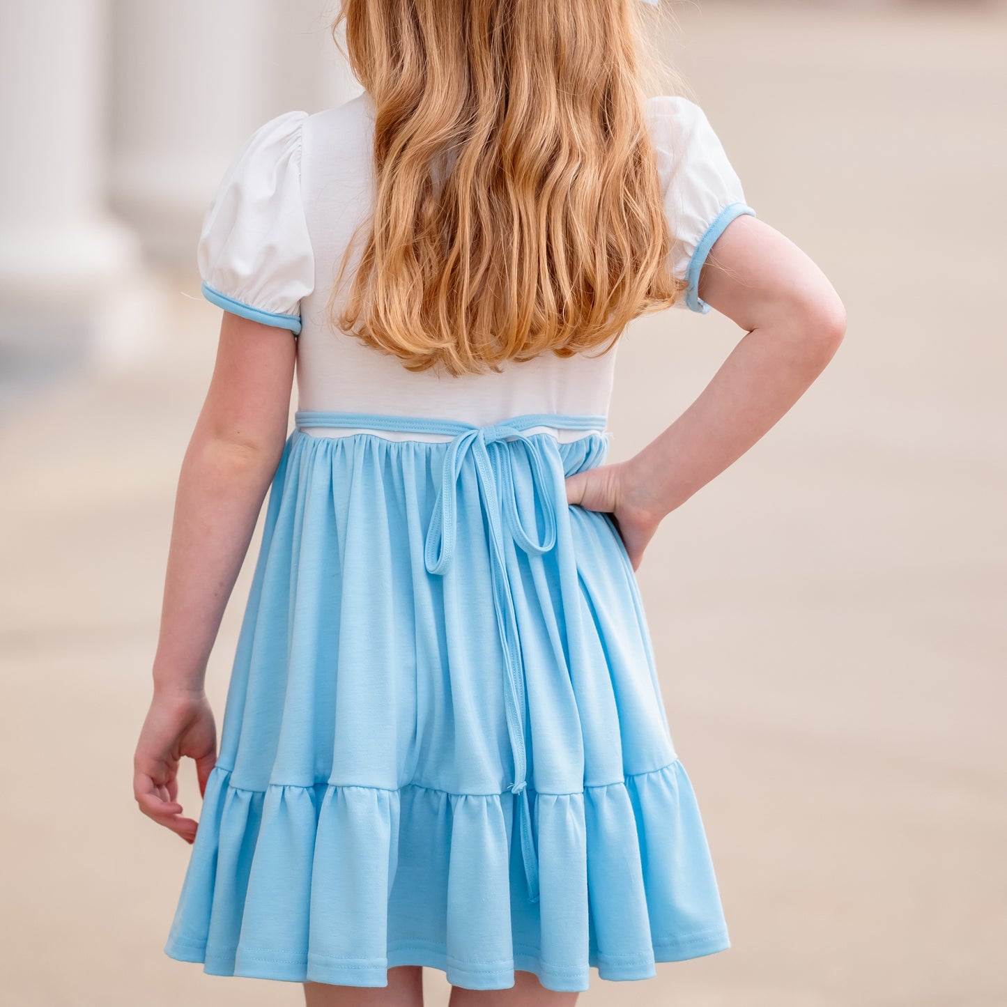 Rainbow Dress - Pastel Blue