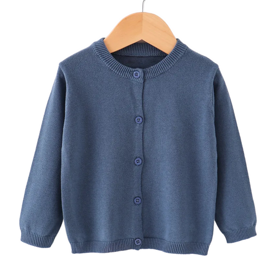 Classic Cardigan - Cornflower