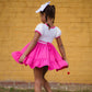 Rainbow Dress - Bright Pink